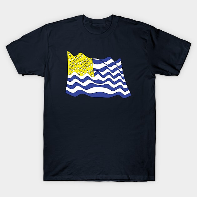 Ukrainian American support flag T-Shirt by Donut lover